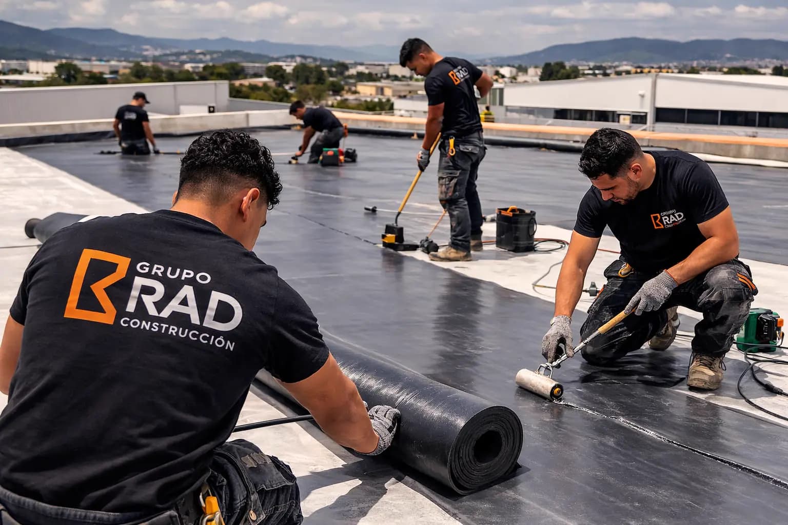 Obra de construcción de Grupo RAD en Barcelona
